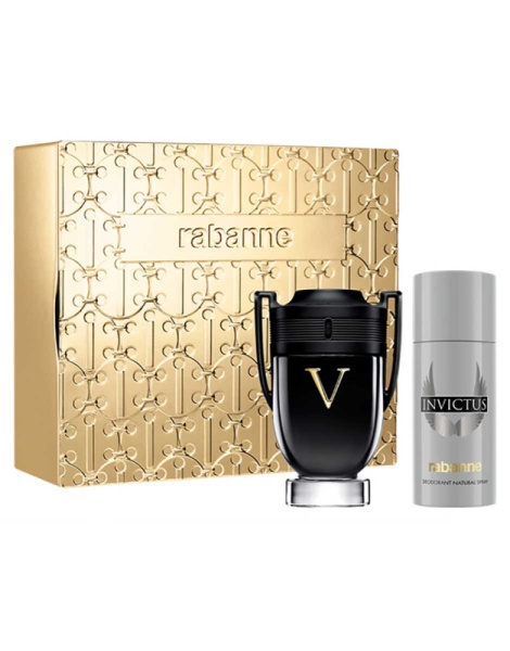 Set Invictus Victory Apa de parfum 100 ml + Deodorant Spray 150 ml, Paco Rabanne