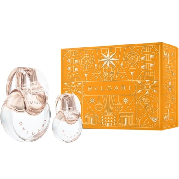 Set Omnia Crystalline Apa de toaleta 100 ml si apa de toaleta mini 15 ml, Bvlgari