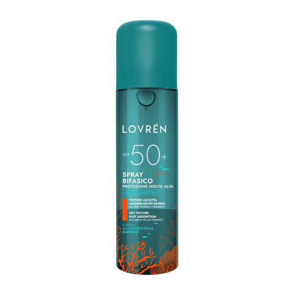 Spray bifazic pentru fata si corp, SPF50+, 150ml, Lovren