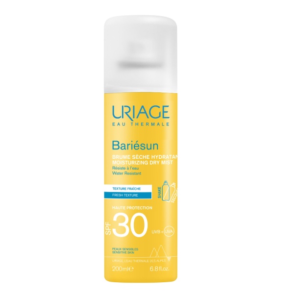 Spray uscat pentru protectie solara Bariesun SPF30, 200ml, Uriage