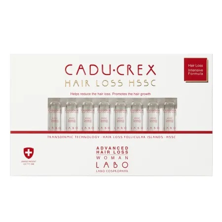 Tratament impotriva caderii avansate a parului pentru femei, 20 fiole, Cadu Crex