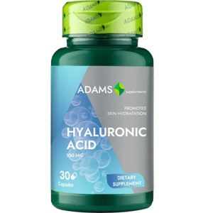 Acid Hialuronic 100mg, 30 capsule, Adams