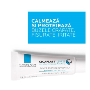 Balsam de buze reparator cu efect de bariera Cicaplast, 7.5 ml, La Roche-Posay - Img 4