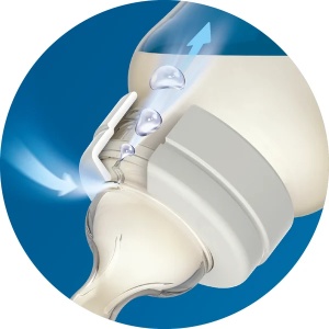 Biberon anti-colici pentru +0 luni Natural Response SCY100/01, 125ml, Philips Avent - Img 8