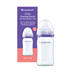 Biberon de sticla, 160 ml, Lansinoh