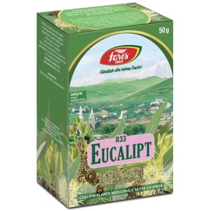 Ceai Eucalipt frunze R33, 50 g, Fares - Img 1