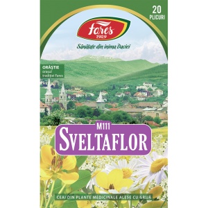 Ceai Sveltaflor, 20 plicuri, Fares - Img 2