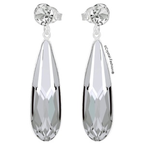 Cercei Angelina Raindrop cu cristal, 2079 F 6-30 GLS, Crystal