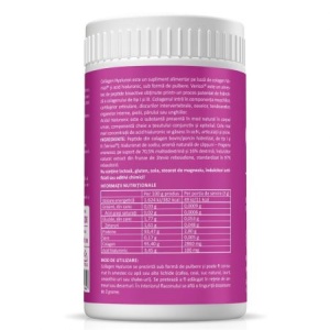 Collagen + Hyaluron cu aroma de capsuni, 150g, Zenyth - Img 3
