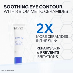 Cremă calmantă pentru ochi, pentru piele uscată spre atopică Xémose C8+, 15 ml, Uriage - Img 2