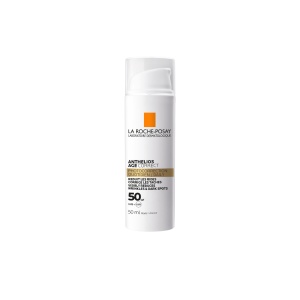 Crema cu protectie solara SPF 50 pentru fata Anthelios Age Correct, 50 ml, La Roche-Posay