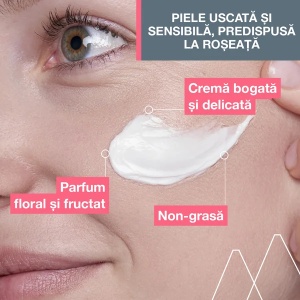 Crema cu textura bogata ati-roseata Roseliane, 50ml, Uriage - Img 2