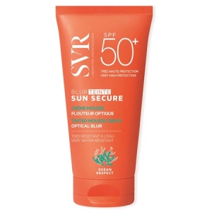 Crema spuma Sun Secure Blur Teinte Beige Rose SPF50+, 50ml, SVR