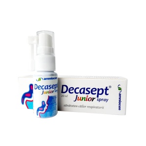 Decasept Junior spray, 20 ml, Amniocen