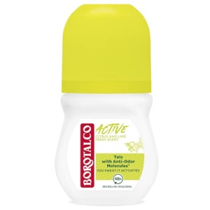 Deodorant roll-on Active Citrus and Lime, 50 ml, Borotalco