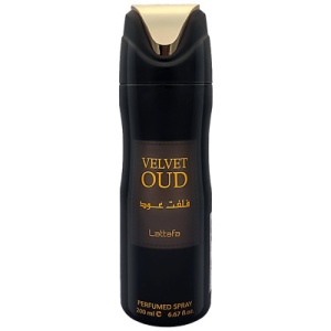 Deodorant Velvet Oud, 200 ml, Lattafa