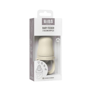 Dispozitiv de hranire cu tetina din silicon Baby Feeder, Ivory, 4+ și 6+ luni, fara BPA 4350216, Bibs - Img 3