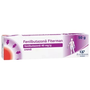 Fenilbutazona crema 40 mg/g, 50g, Fiterman