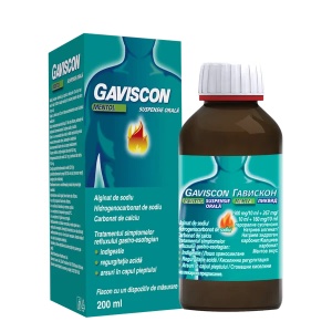 Gaviscon Mentol suspensie orala, 200 ml, Reckitt Benckiser - Img 1
