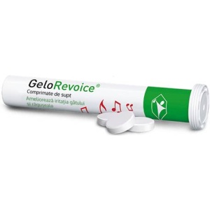 GeloRevoice flori de soc fara mentol, 20 comprimate de supt, Phol Boskamp