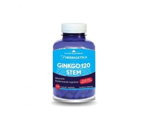 Ginkgo 120 Stem, 120 capsule, Herbagetica