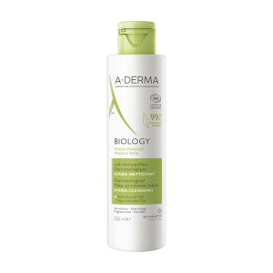 Lapte demachiant hidratant Biology, 200ml, A-Derma
