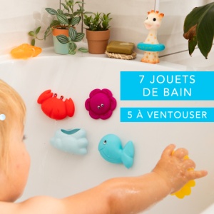 Lumea Marină a Girafei Sophie – set joacă pentru baie - Img 4