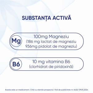 Magne B6 100mg/10mg, 10 fiole, Sanofi - Img 4