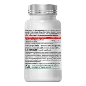 Melissa Extract 500 mg, 30 capsule, Cosmopharm - Img 2
