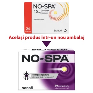 No-Spa 40 mg, 24 comprimate, Sanofi - Img 2