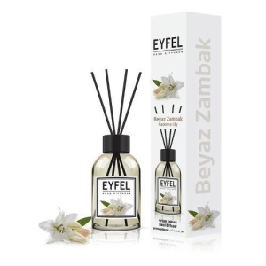 Odorizant de camera cu bete aroma Crin Madonna Lily, 110 ml, Eyfel