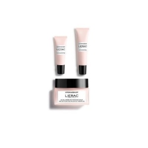 Pachet crema-gel de fata 50 ml + ser de fata 15 ml + crema de ochi 7,5 ml 23 Hydragenist, Lierac - Img 2