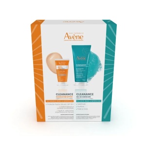 Pachet Gel de curatare pentru ten cu tendinta acneica Cleanance 200ml + Crema de fata nuantatoare cu protectie solara Cleanance Triasorb SPF50+ 50ml, Avene - Img 3
