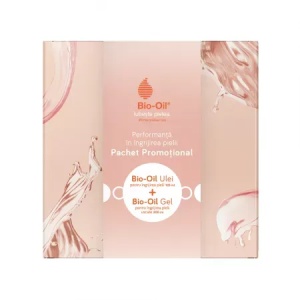 Pachet Ulei pentru ingrijirea pielii, 125ml + Gel pentru ingrijirea pielii uscate, 200ml, Bio Oil
