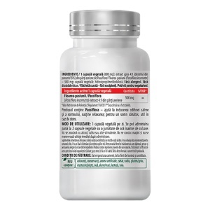 Passiflora Extract 500 mg, 30 capsule vegetale, Cosmopharm - Img 2