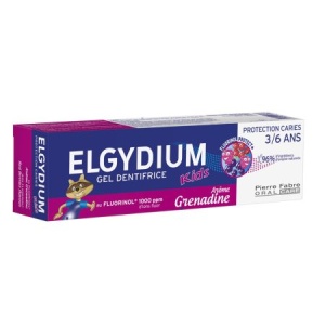 Pasta de dinti pentru copii cu aroma de fructe de padure 3-6 ani, 50 ml, Elgydium Kids - Img 2