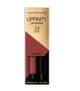 Ruj rezistent la transfer Lipfinity 070 Spicy, Max Factor