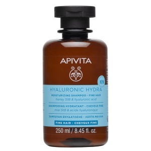 Sampon hidratant cu miere si acid hialuronic pentru par fin Hydra, 250 ml, Apivita