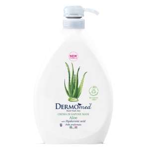 Sapun lichid crema cu Aloe Vera, 1000 ml, Dermomed