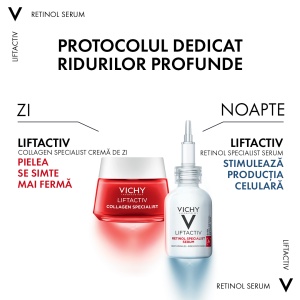 Ser antirid cu retinol pentru riduri pronuntate Liftactiv Specialist, 30 ml, Vichy - Img 6
