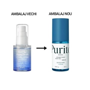 Serum facial hidratant cu apa de mare Hydro Wave Deep Sea, 60 ml, Purito - Img 2