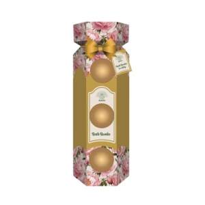 Set bombe de baie efervescente 3 x 100 g, 1909 Aurora