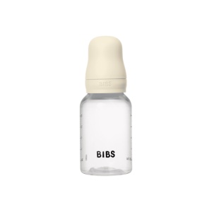 Set Complet Biberon Anti-Colici cu Tetină din Silicon, Flux Lent, 150 ml, Ivory, Cod: 50161216, Bibs - Img 3