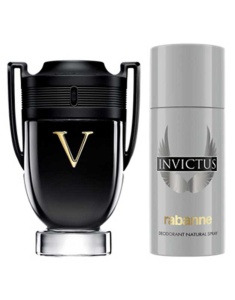 Set Invictus Victory Apa de parfum 100 ml + Deodorant Spray 150 ml, Paco Rabanne - Img 2