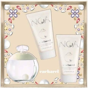 Set Noa: Apa de Toaleta 100 ml + 2 x Loțiune de Corp 50 ml, Cacharel