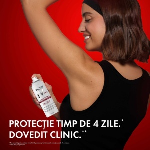 Spray antiperspirant pentru femei impotriva mirosurilor neplacute Clinical Control 96H, 125 ml, Vichy - Img 4