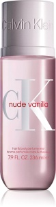 Spray parfumat pentru par si corp CK Nude Vanilla, 236 ml, Calvin Klein