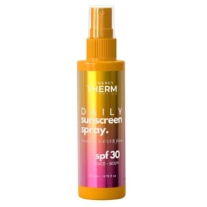 Spray protectie solara UVA/UVB SPF30 Daily Sunscreen, 200 ml, Synergy Therm - Img 1