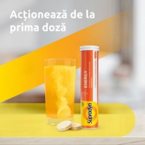 Supradyn Energy cu coenzima Q10, 15 comprimate efervescente, Bayer - Img 2