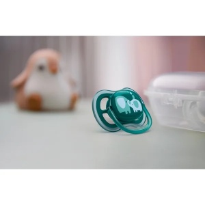 Suzete Ultra Air SCF349/18 pentru +18 luni Verde/Albastru , 2 bucati, Philips Avent - Img 6